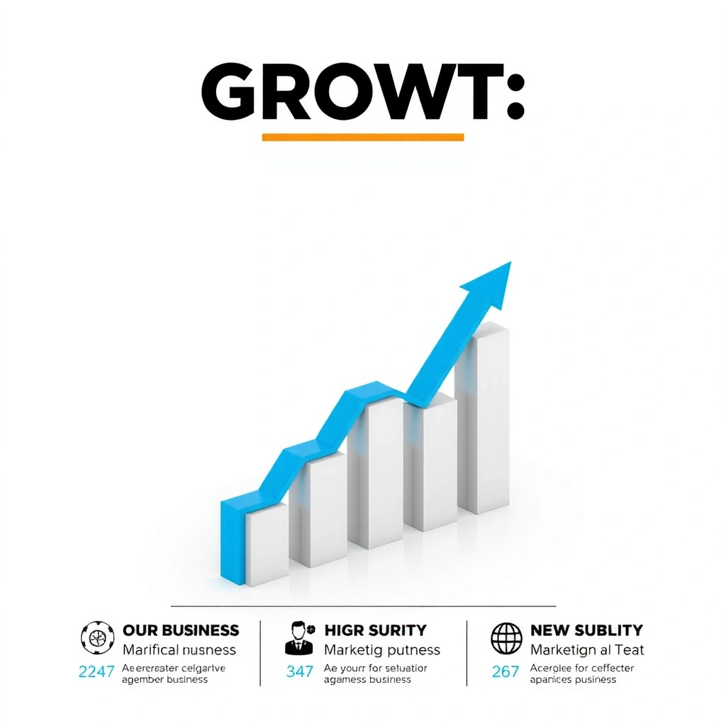 Business growth concept